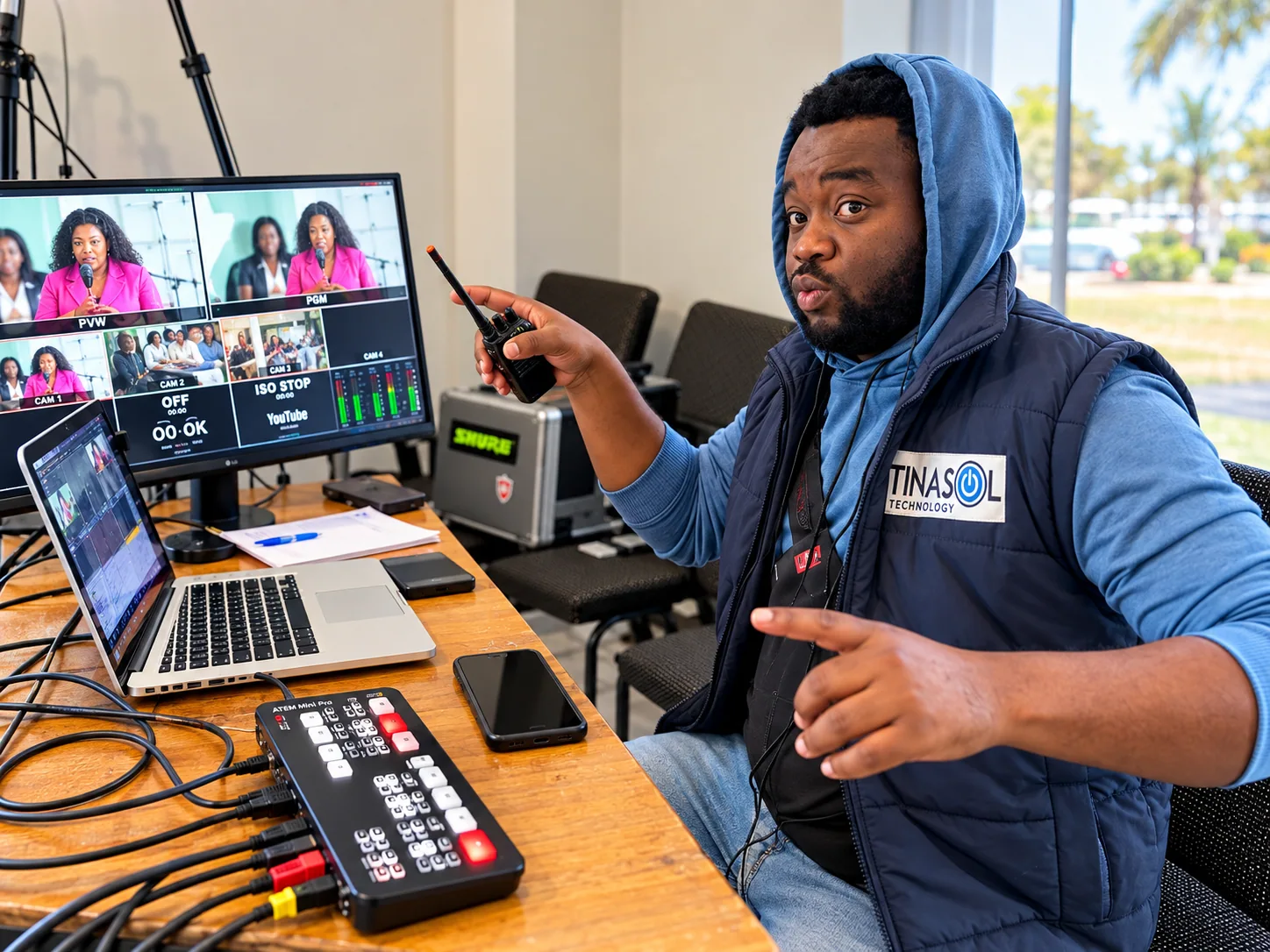 Production desk